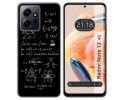 Funda Silicona compatible con Xiaomi Redmi Note 12 4G diseño Formulas Dibujos