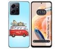 Funda Silicona compatible con Xiaomi Redmi Note 12 4G diseño Furgoneta Dibujos