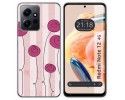 Funda Silicona compatible con Xiaomi Redmi Note 12 4G diseño Flores Vintage Dibujos