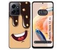 Funda Silicona compatible con Xiaomi Redmi Note 12 4G diseño Helado Chocolate Dibujos