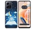 Funda Silicona compatible con Xiaomi Redmi Note 12 4G diseño Libro Cuentos Dibujos