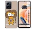 Funda Silicona compatible con Xiaomi Redmi Note 12 4G diseño Leon Dibujos