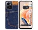 Funda Silicona compatible con Xiaomi Redmi Note 12 4G diseño Vaquero Dibujos