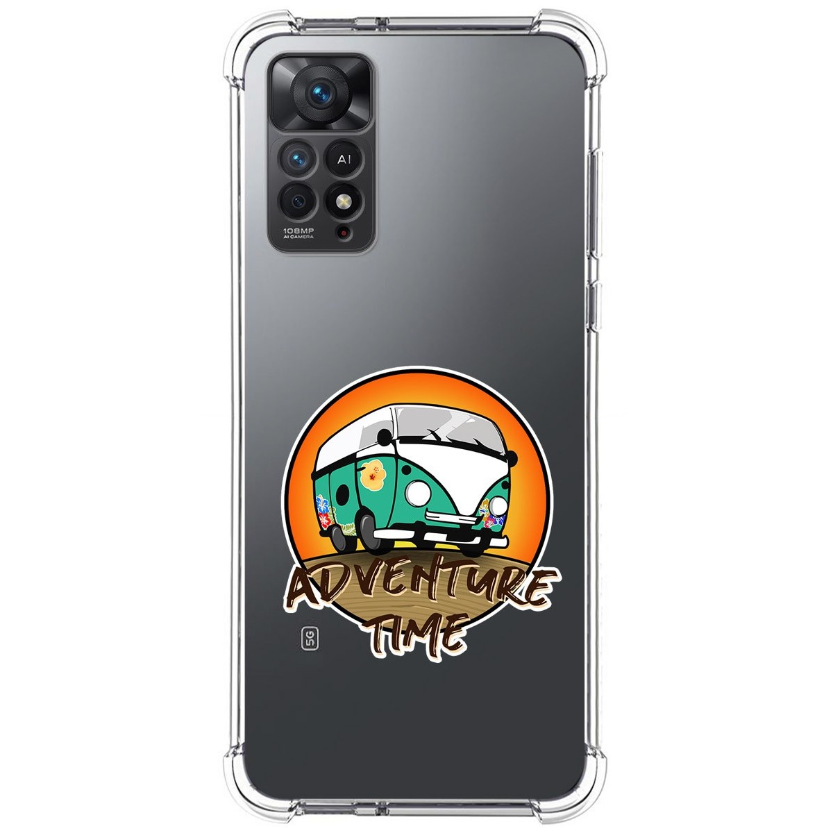 Funda Silicona Antigolpes compatible con Xiaomi Redmi Note 12 Pro 4G diseño Adventure Dibujos