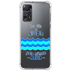 Funda Silicona Antigolpes compatible con Xiaomi Redmi Note 12 Pro 4G diseño Agua Dibujos