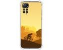 Funda Silicona Antigolpes compatible con Xiaomi Redmi Note 12 Pro 4G diseño Ciclista Dibujos