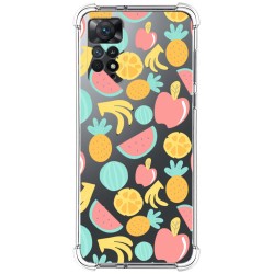 Funda Silicona Antigolpes compatible con Xiaomi Redmi Note 12 Pro 4G diseño Frutas 02 Dibujos