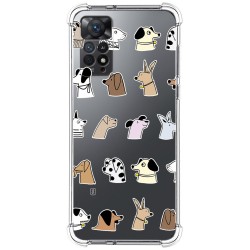 Funda Silicona Antigolpes compatible con Xiaomi Redmi Note 12 Pro 4G diseño Perros Dibujos