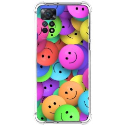 Funda Silicona Antigolpes compatible con Xiaomi Redmi Note 12 Pro 4G diseño Smile Dibujos