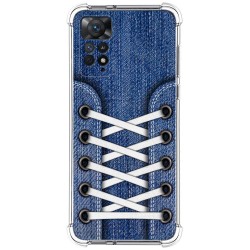 Funda Silicona Antigolpes compatible con Xiaomi Redmi Note 12 Pro 4G diseño Zapatillas 01 Dibujos