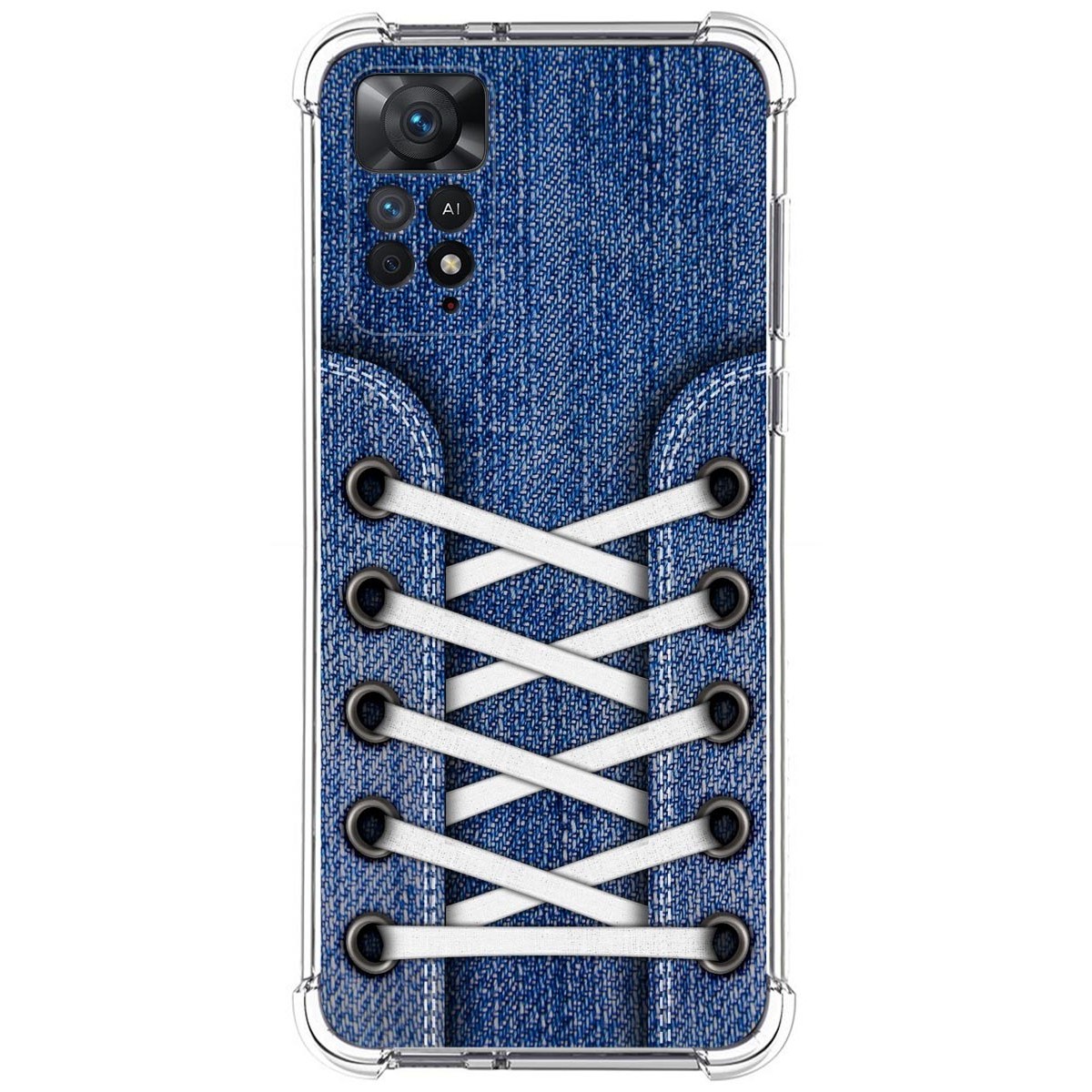 Funda Silicona Antigolpes compatible con Xiaomi Redmi Note 12 Pro 4G diseño Zapatillas 01 Dibujos