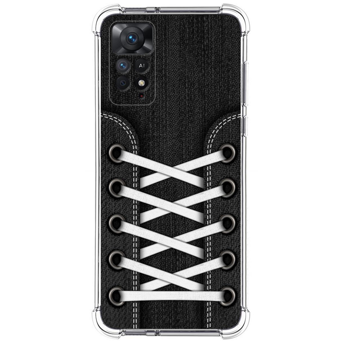 Funda Silicona Antigolpes compatible con Xiaomi Redmi Note 12 Pro 4G diseño Zapatillas 02 Dibujos