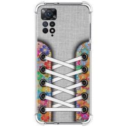 Funda Silicona Antigolpes compatible con Xiaomi Redmi Note 12 Pro 4G diseño Zapatillas 04 Dibujos