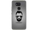 Funda Gel Tpu para Bq Aquaris V / Vs Diseño Barba Dibujos