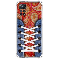 Funda Silicona Antigolpes compatible con Xiaomi Redmi Note 12 Pro 4G diseño Zapatillas 10 Dibujos