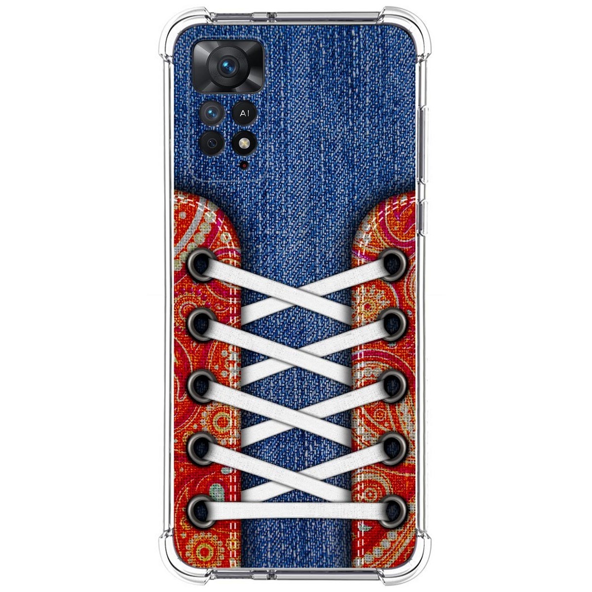 Funda Silicona Antigolpes compatible con Xiaomi Redmi Note 12 Pro 4G diseño Zapatillas 11 Dibujos