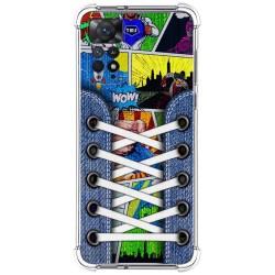 Funda Silicona Antigolpes compatible con Xiaomi Redmi Note 12 Pro 4G diseño Zapatillas 14 Dibujos