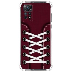 Funda Silicona Antigolpes compatible con Xiaomi Redmi Note 12 Pro 4G diseño Zapatillas 17 Dibujos