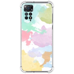 Funda Silicona Antigolpes compatible con Xiaomi Redmi Note 12 Pro 4G diseño Acuarela 11 Dibujos