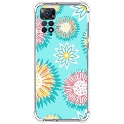 Funda Silicona Antigolpes compatible con Xiaomi Redmi Note 12 Pro 4G diseño Flores 05 Dibujos