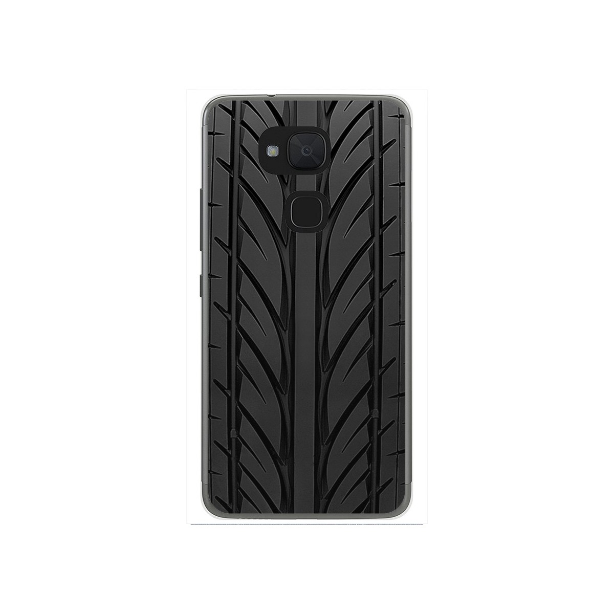 Funda Gel Tpu para Bq Aquaris V / Vs Diseño Neumatico Dibujos