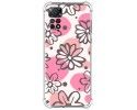 Funda Silicona Antigolpes compatible con Xiaomi Redmi Note 12 Pro 4G diseño Flores 09 Dibujos