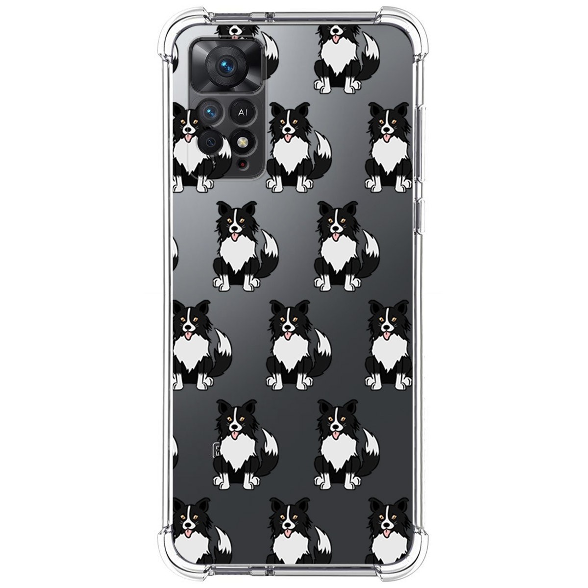 Funda Silicona Antigolpes compatible con Xiaomi Redmi Note 12 Pro 4G diseño Perros 07 Dibujos