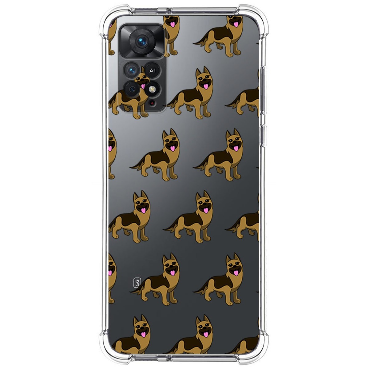 Funda Silicona Antigolpes compatible con Xiaomi Redmi Note 12 Pro 4G diseño Perros 09 Dibujos