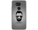 Funda Gel Tpu para Bq Aquaris V Plus / Vs Plus Diseño Barba Dibujos