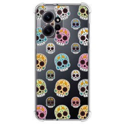 Funda Silicona Antigolpes compatible con Xiaomi Redmi Note 12 4G diseño Catrina Dibujos