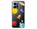 Funda Silicona Antigolpes compatible con Xiaomi Redmi Note 12 4G diseño Espacio Dibujos