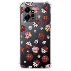 Funda Silicona Antigolpes compatible con Xiaomi Redmi Note 12 4G diseño Muffins Dibujos