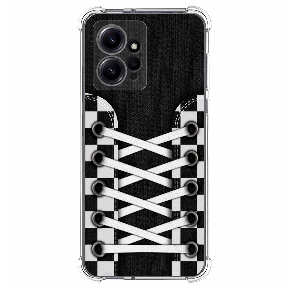 Funda Silicona Antigolpes compatible con Xiaomi Redmi Note 12 4G diseño Zapatillas 03 Dibujos