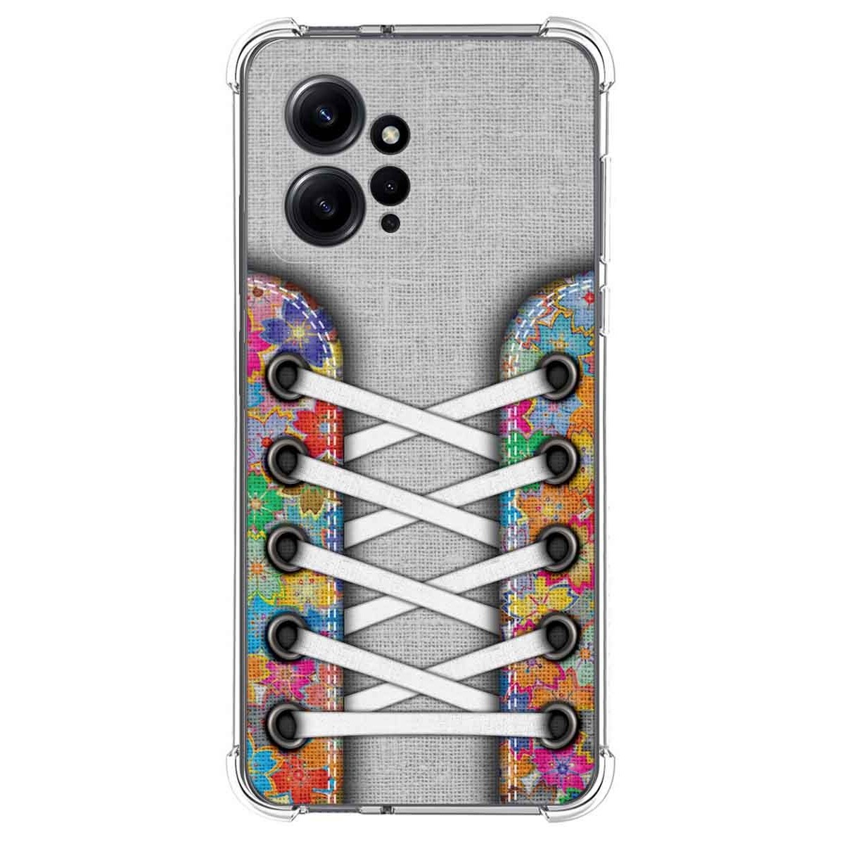 Funda Silicona Antigolpes compatible con Xiaomi Redmi Note 12 4G diseño Zapatillas 04 Dibujos