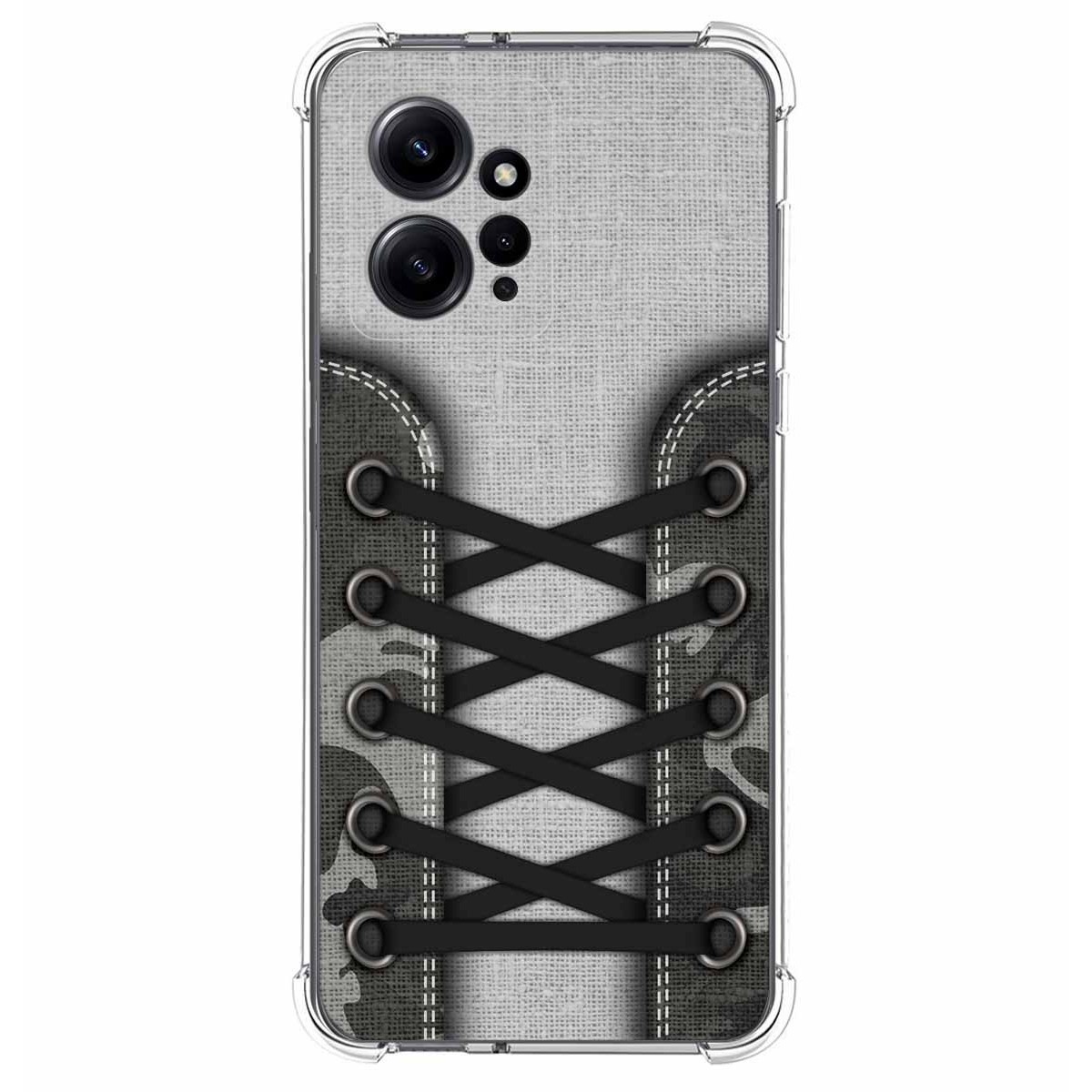 Funda Silicona Antigolpes compatible con Xiaomi Redmi Note 12 4G diseño Zapatillas 16 Dibujos