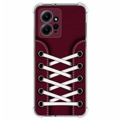 Funda Silicona Antigolpes compatible con Xiaomi Redmi Note 12 4G diseño Zapatillas 17 Dibujos