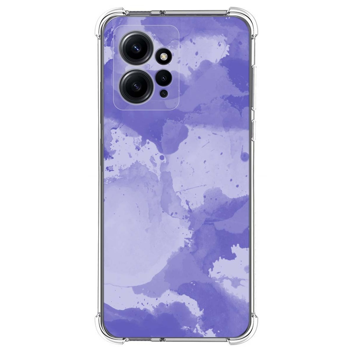 Funda Silicona Antigolpes compatible con Xiaomi Redmi Note 12 4G diseño Acuarela 01 Dibujos