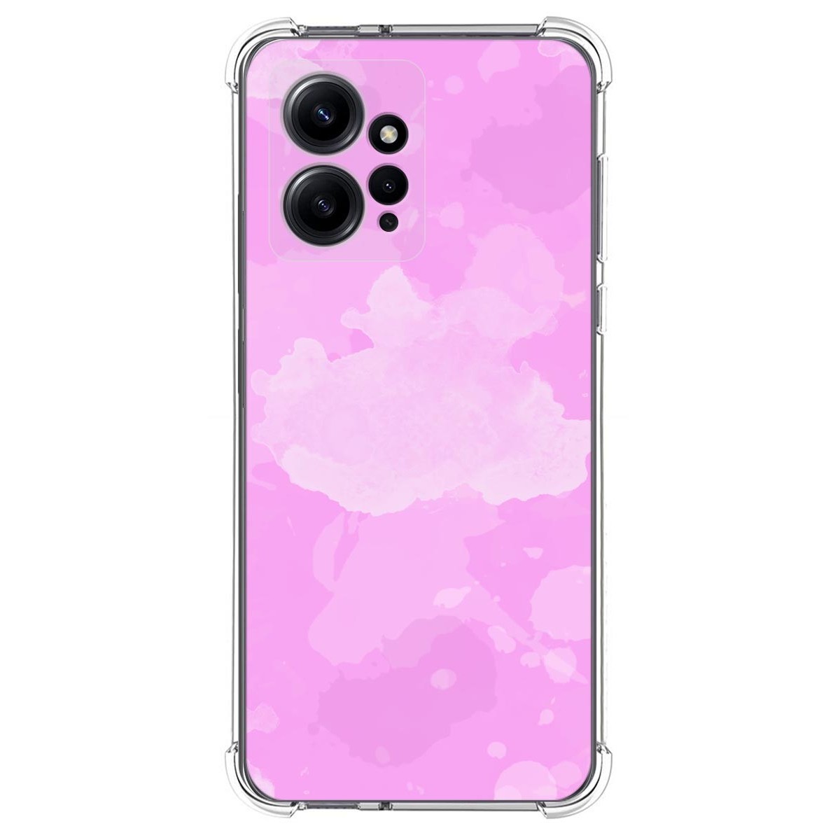 Funda Silicona Antigolpes compatible con Xiaomi Redmi Note 12 4G diseño Acuarela 04 Dibujos