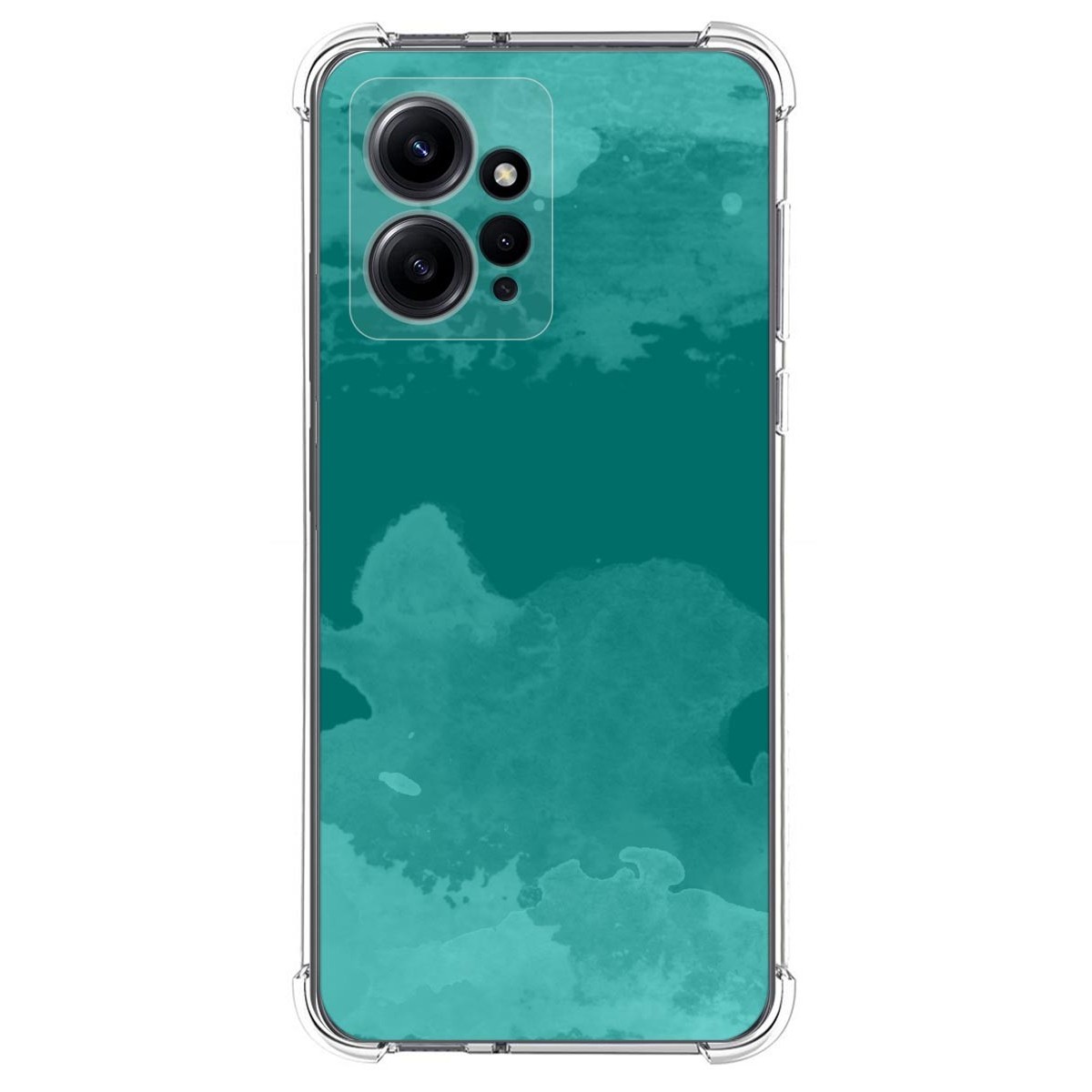Funda Silicona Antigolpes compatible con Xiaomi Redmi Note 12 4G diseño Acuarela 06 Dibujos