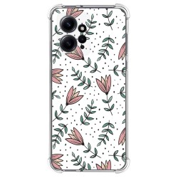 Funda Silicona Antigolpes compatible con Xiaomi Redmi Note 12 4G diseño Flores 01 Dibujos