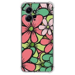 Funda Silicona Antigolpes compatible con Xiaomi Redmi Note 12 4G diseño Flores 02 Dibujos