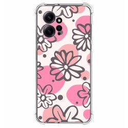 Funda Silicona Antigolpes compatible con Xiaomi Redmi Note 12 4G diseño Flores 09 Dibujos