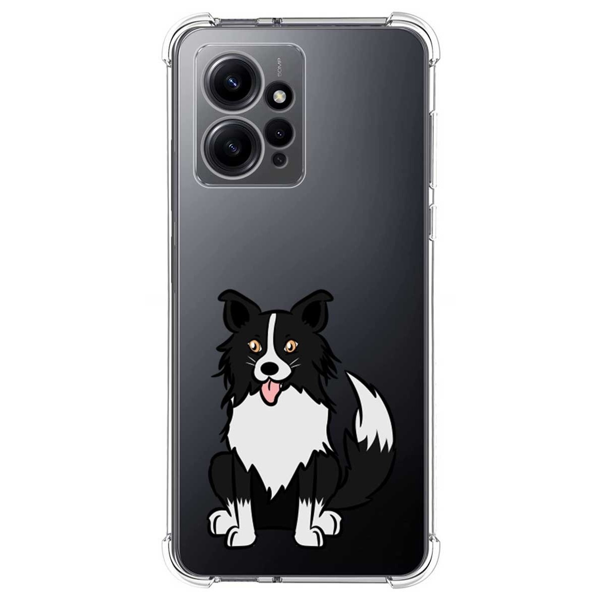Funda Silicona Antigolpes compatible con Xiaomi Redmi Note 12 4G diseño Perros 01 Dibujos