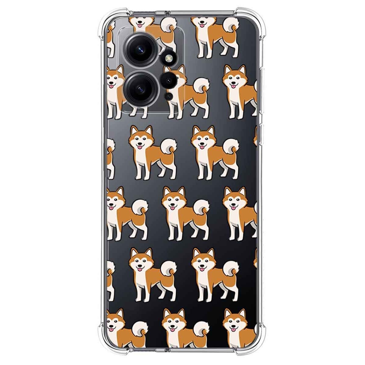 Funda Silicona Antigolpes compatible con Xiaomi Redmi Note 12 4G diseño Perros 08 Dibujos