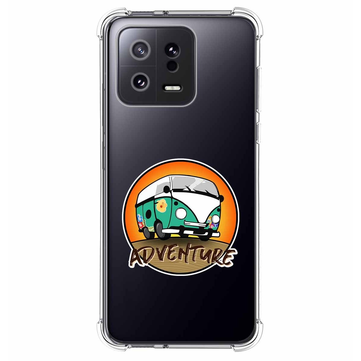 Funda Silicona Antigolpes compatible con Xiaomi 13 5G diseño Adventure Dibujos