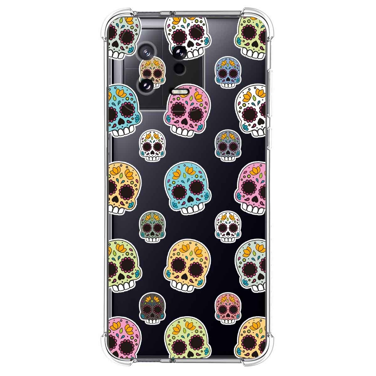 Funda Silicona Antigolpes compatible con Xiaomi 13 5G diseño Catrina Dibujos
