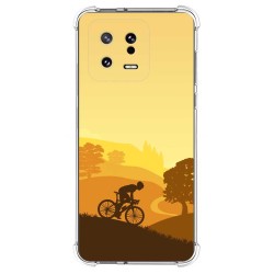 Funda Silicona Antigolpes compatible con Xiaomi 13 5G diseño Ciclista Dibujos