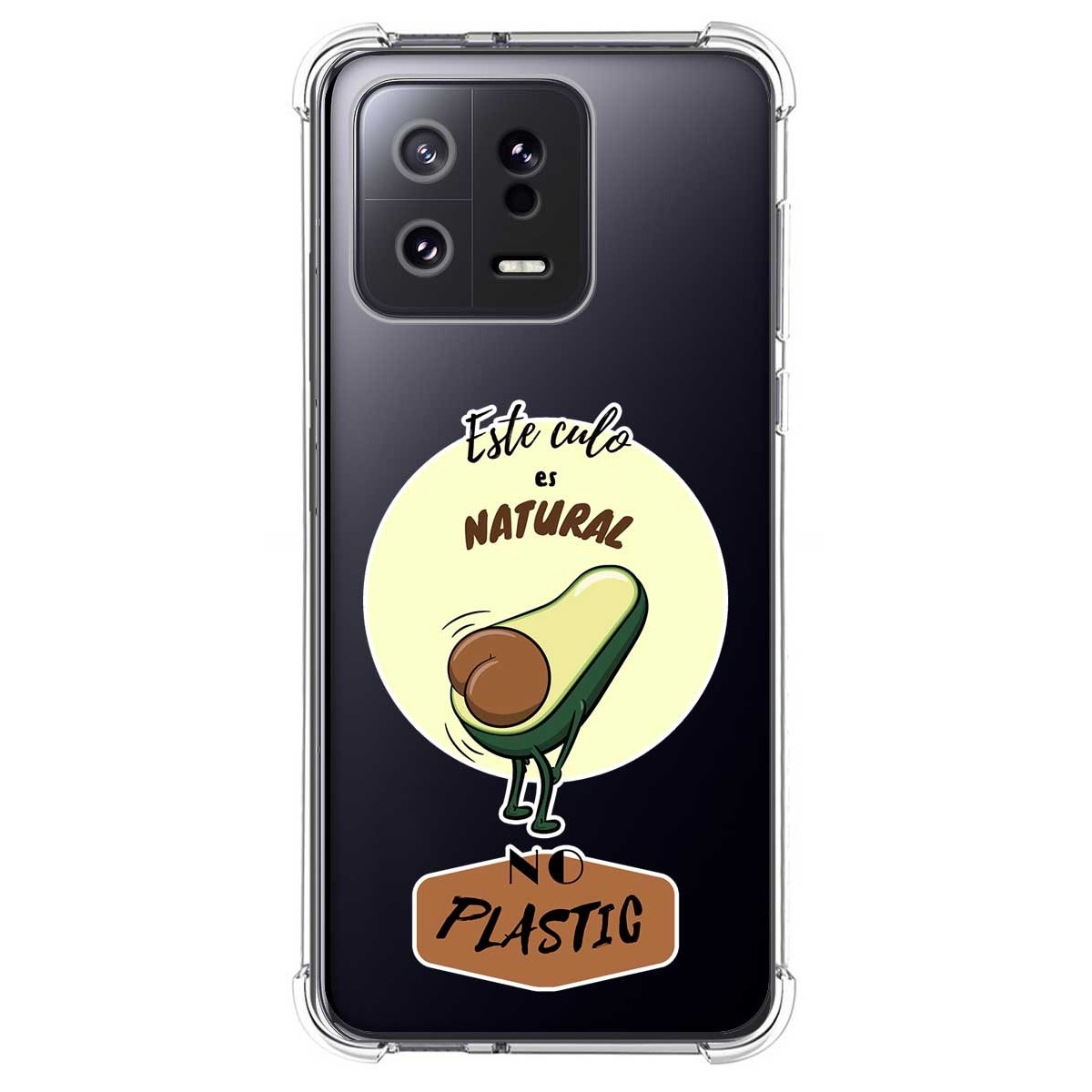 Funda Silicona Antigolpes compatible con Xiaomi 13 5G diseño Culo Natural Dibujos