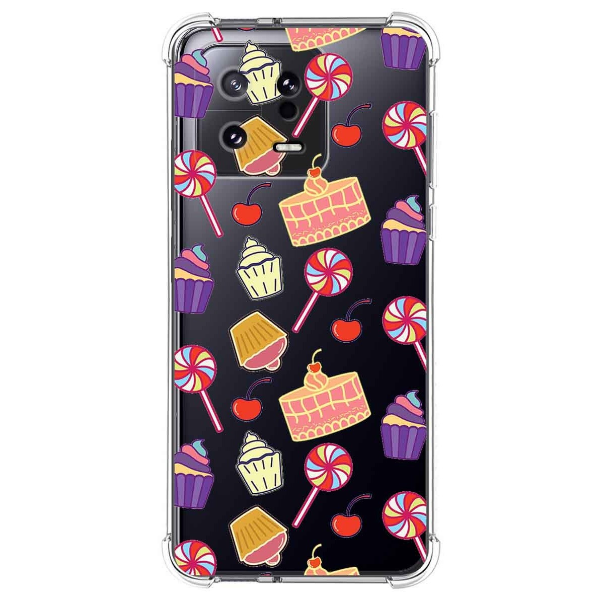 Funda Silicona Antigolpes compatible con Xiaomi 13 5G diseño Dulces 01 Dibujos