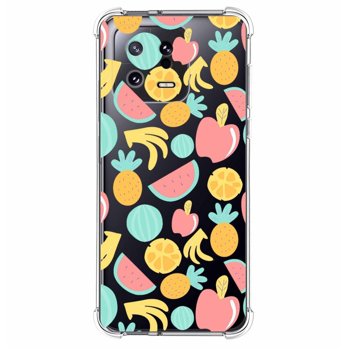 Funda Silicona Antigolpes compatible con Xiaomi 13 5G diseño Frutas 02 Dibujos